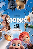 Storks - Theatrical movie poster (xs thumbnail)