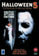 Halloween 5: The Revenge of Michael Myers - British DVD movie cover (xs thumbnail)