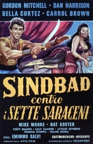 Simbad contro i sette saraceni - Italian Movie Poster (xs thumbnail)