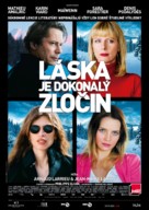 L&#039;amour est un crime parfait - Slovak Movie Poster (xs thumbnail)