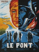 Die Br&uuml;cke - French Movie Poster (xs thumbnail)