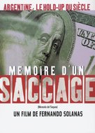 Memoria del saqueo - French poster (xs thumbnail)