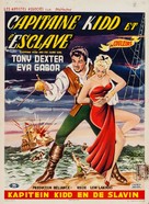 Captain Kidd and the Slave Girl - Belgian Movie Poster (xs thumbnail)