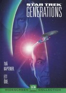 Star Trek: Generations - Swedish DVD movie cover (xs thumbnail)