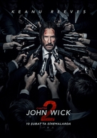 John Wick: Chapter Two - Turkish Movie Poster (xs thumbnail)