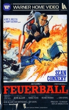 Thunderball - German VHS movie cover (xs thumbnail)