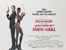 A View To A Kill - British Movie Poster (xs thumbnail)