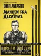 Birdman of Alcatraz - Danish Movie Poster (xs thumbnail)
