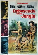 The Long and the Short and the Tall - Spanish Movie Poster (xs thumbnail)