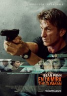 The Gunman - Mexican Movie Poster (xs thumbnail)