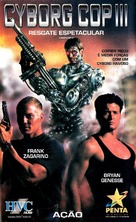 Cyborg Cop III - Brazilian VHS movie cover (xs thumbnail)