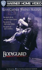 The Bodyguard - German VHS movie cover (xs thumbnail)