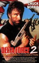 Delta Force 2: The Colombian Connection - French VHS movie cover (xs thumbnail)