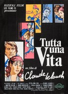 Toute une vie - Italian Movie Poster (xs thumbnail)