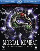 Mortal Kombat: Annihilation - French Blu-Ray movie cover (xs thumbnail)