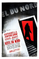 H&ocirc;tel du Nord - French Movie Poster (xs thumbnail)