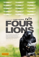 Four Lions - Australian Movie Poster (xs thumbnail)
