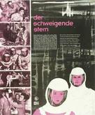 Der schweigende Stern - German poster (xs thumbnail)