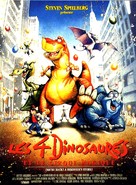 We&#039;re Back! A Dinosaur&#039;s Story - French Movie Poster (xs thumbnail)