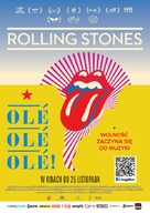 The Rolling Stones Ol&eacute;, Ol&eacute;, Ol&eacute;!: A Trip Across Latin America - Polish Movie Poster (xs thumbnail)