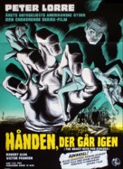 The Beast with Five Fingers - Danish Movie Poster (xs thumbnail)