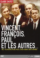 Vincent, Fran&ccedil;ois, Paul... et les autres - French DVD movie cover (xs thumbnail)