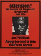 Bring Me the Head of Alfredo Garcia - French Movie Poster (xs thumbnail)