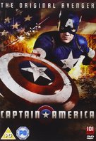 Captain America - British DVD movie cover (xs thumbnail)