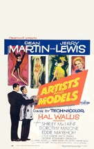 Artists and Models - Theatrical movie poster (xs thumbnail)