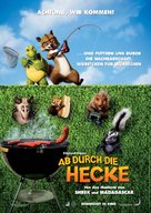Over the Hedge - German Movie Poster (xs thumbnail)