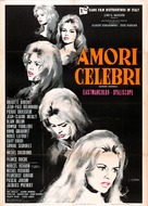 Amours c&eacute;l&egrave;bres - Italian Movie Poster (xs thumbnail)