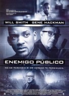 Enemy Of The State - Spanish Movie Poster (xs thumbnail)