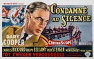 The Court-Martial of Billy Mitchell - Belgian Movie Poster (xs thumbnail)