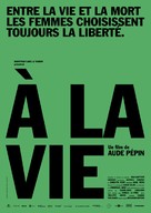 &Agrave; la vie - French Movie Poster (xs thumbnail)