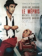 Le m&eacute;pris - French Movie Poster (xs thumbnail)