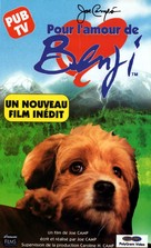 For the Love of Benji - French VHS movie cover (xs thumbnail)