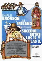 From Noon Till Three - Spanish Movie Poster (xs thumbnail)