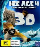 Ice Age: Continental Drift - Australian Blu-Ray movie cover (xs thumbnail)