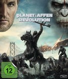 Dawn of the Planet of the Apes - German Blu-Ray movie cover (xs thumbnail)