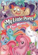 My Little Pony: The Movie - British DVD movie cover (xs thumbnail)