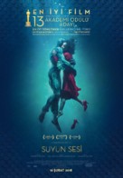 The Shape of Water - Turkish Movie Poster (xs thumbnail)