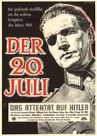 20. Juli, Der - German Movie Poster (xs thumbnail)