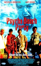 Psycho Beach Party - German VHS movie cover (xs thumbnail)