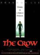 The Crow - French Movie Poster (xs thumbnail)