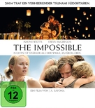 Lo imposible - German Blu-Ray movie cover (xs thumbnail)