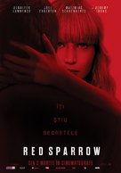Red Sparrow - Romanian Movie Poster (xs thumbnail)