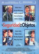 The Safety of Objects - Spanish Movie Poster (xs thumbnail)