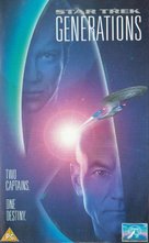 Star Trek: Generations - British VHS movie cover (xs thumbnail)