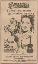 La novia de Juan Lucero - Spanish poster (xs thumbnail)