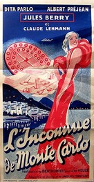 L&#039;inconnue de Monte Carlo - French Movie Poster (xs thumbnail)